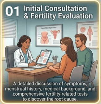 Initial Consultation & Fertility Evaluation
