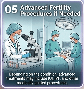Advanced Fertility Procedures if Needed